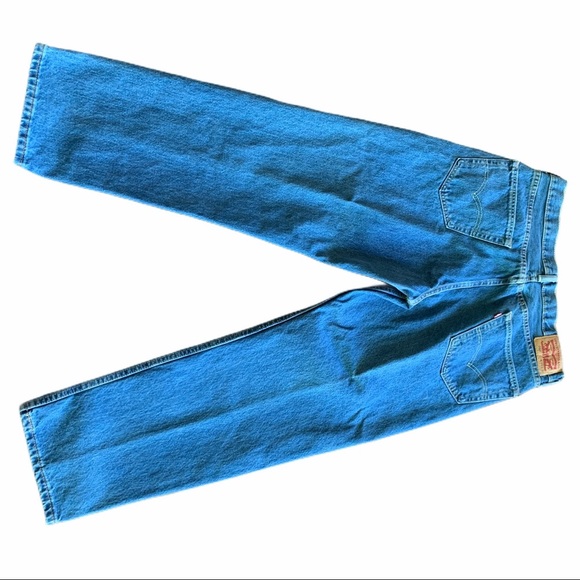 Levi’s 550 High Rise Jeans Straight Leg Mom Denim - Picture 2 of 10